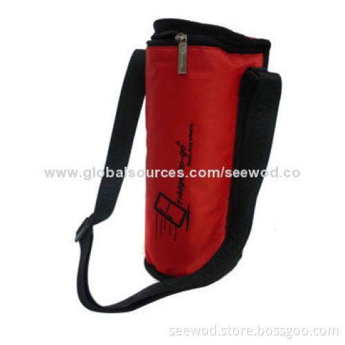 Chilled bottle insulated cooler bag